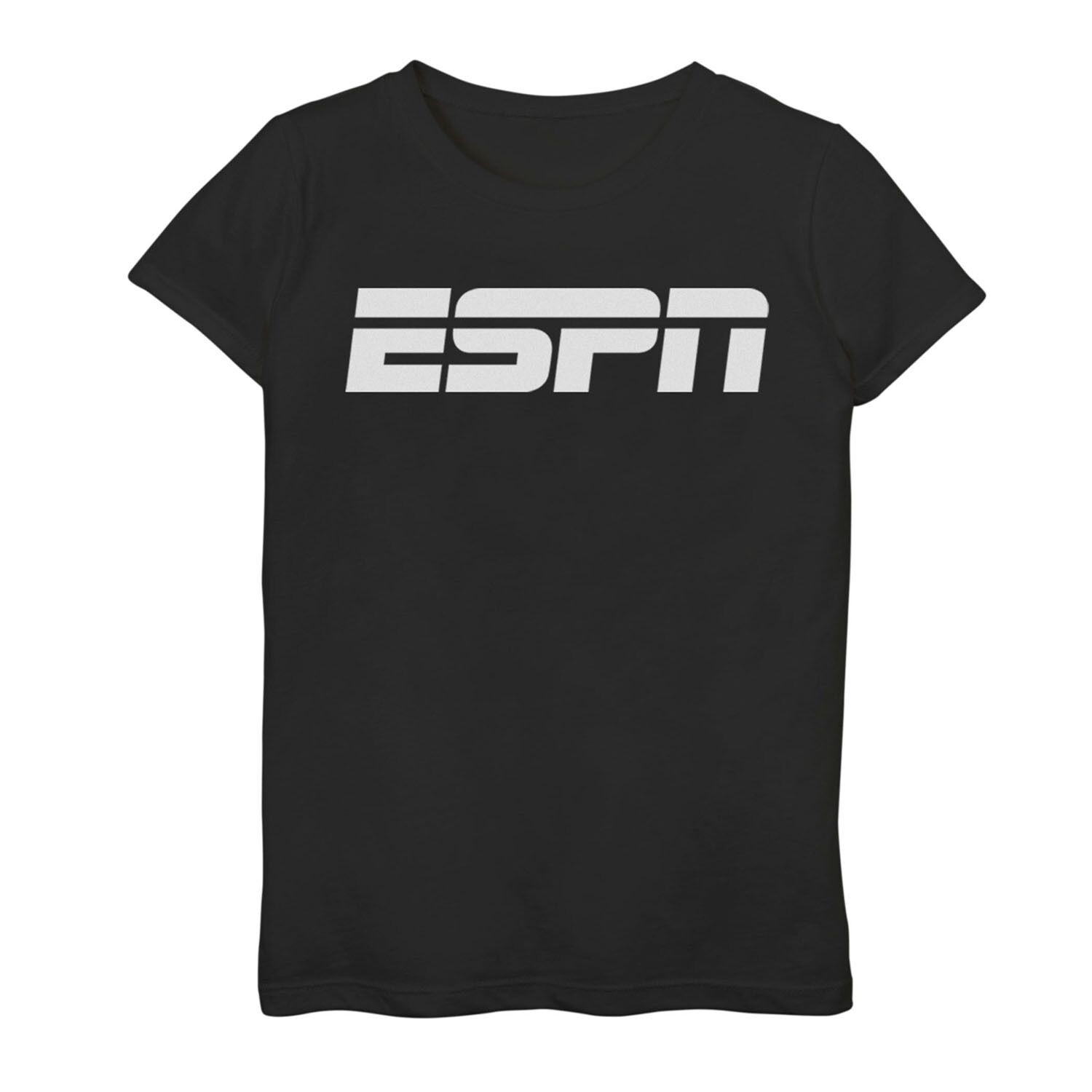 

Белая футболка с графическим логотипом ESPN для девочек 7–16 лет Licensed Character, Белый, Белая футболка с графическим логотипом ESPN для девочек 7–16 лет Licensed Character