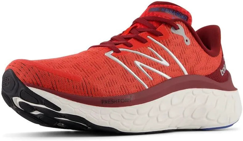 Мужские кроссовки для бега по дороге New Balance Fresh Foam X Kaiha, красный/серебристый — фото 3