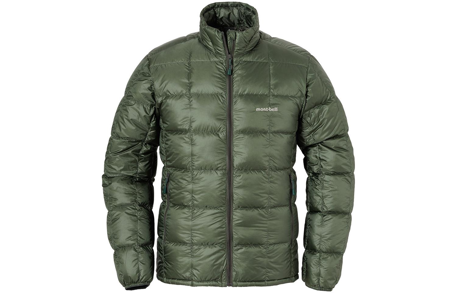 

MONTBELL Мужская пуховая куртка, DGN Dark Green