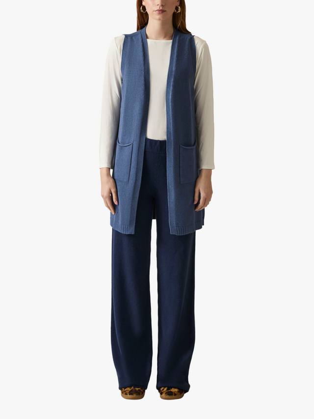 

Вязаный кардиган без рукавов James Lakeland, цвет Denim