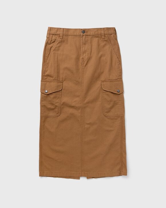 

Юбка Dickies Wmns Duck Canvas Cargo Skirt, цвет brown duck