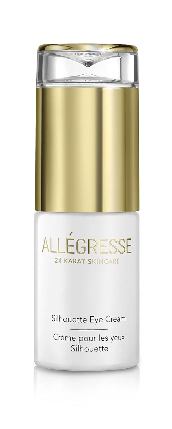 ALLÉGRESSE 24 KARAT SKINCARE антивозрастной крем для глаз с золотом против морщин, увлажняющая и быстро впитывающаяся формула с натуральными маслами, антиоксидантами, витамином E и Beautifeye - 30 мл — фото 2