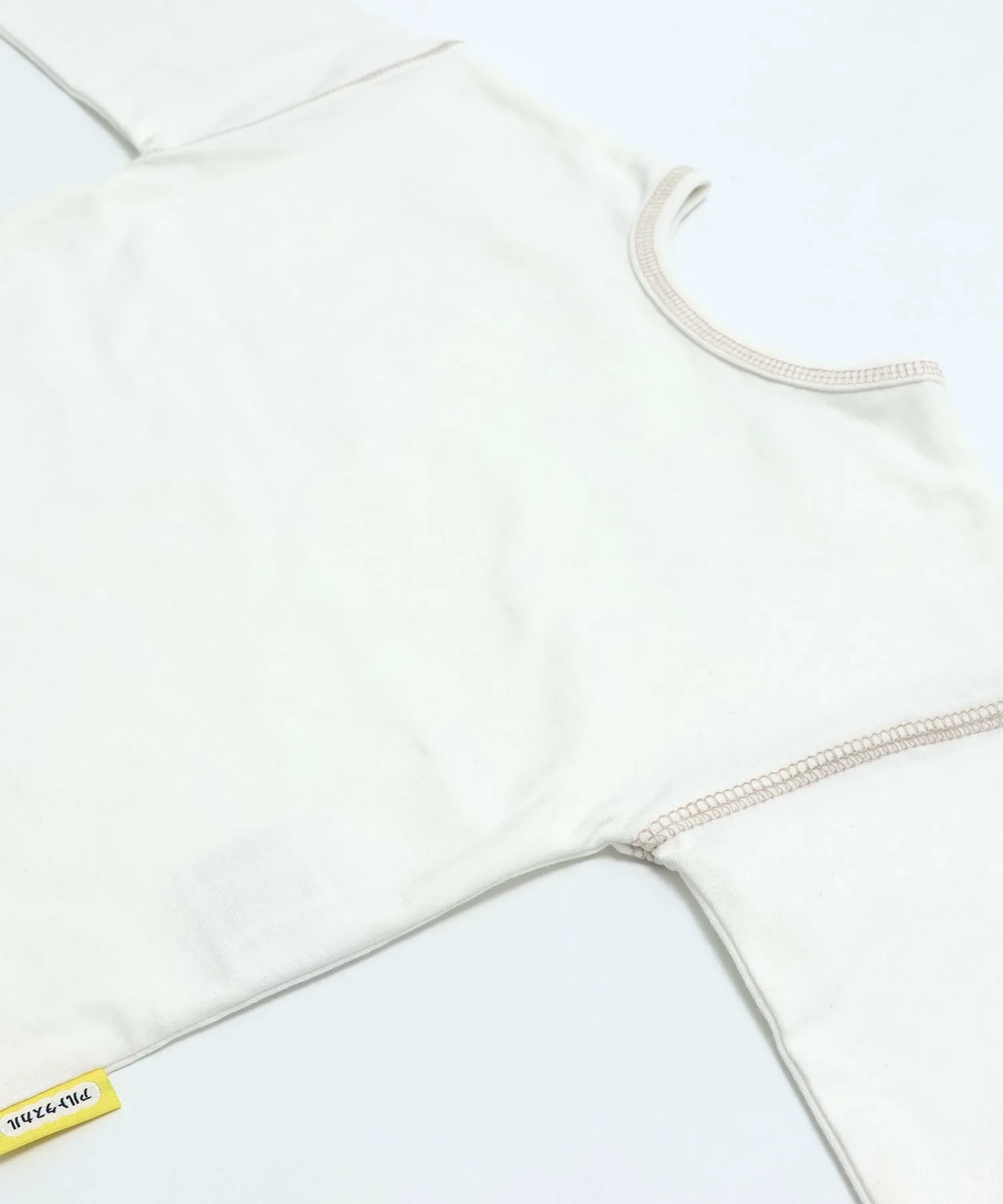 Футболка с длинным рукавом из химчистки Chil2, цвет White — фото 3