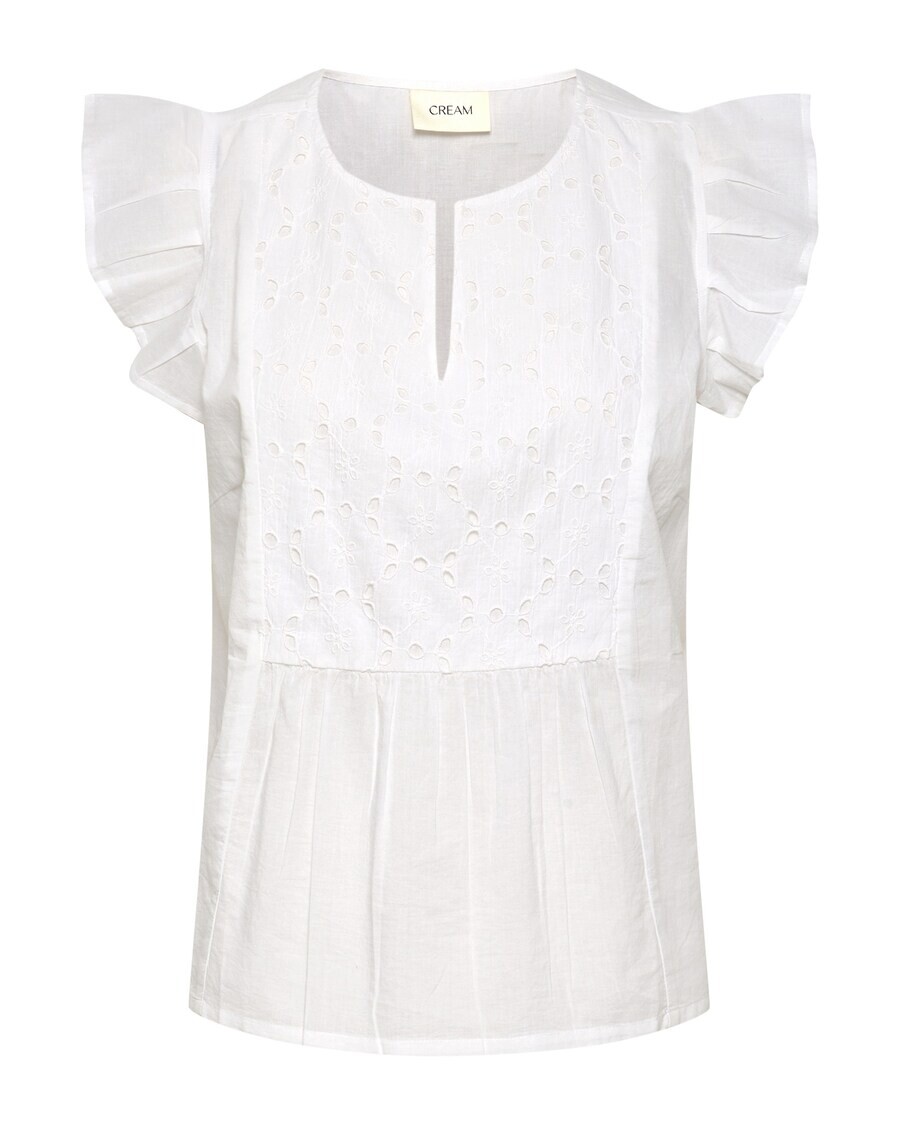 

Блузка с коротким рукавом Cream Blouse Pablo, белый