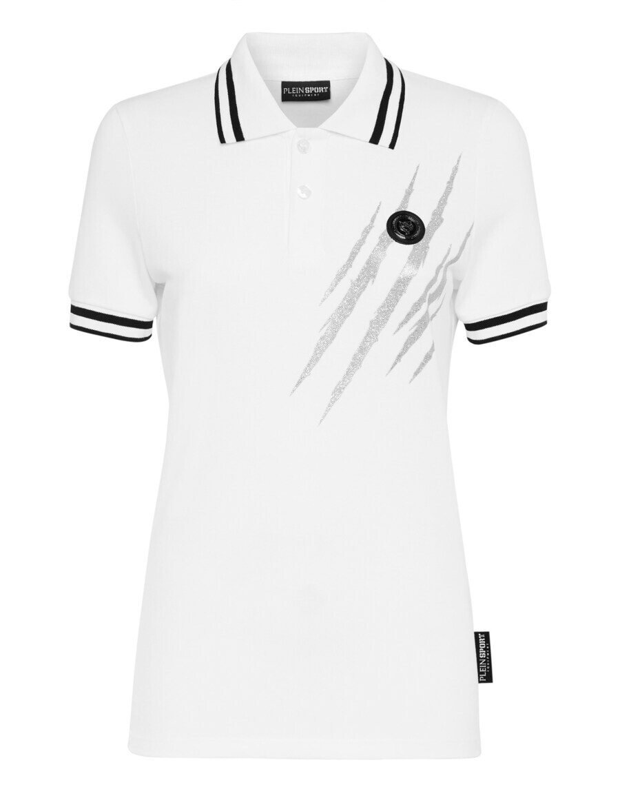

Рубашка поло Plein Sport Shirt Scratch, белый