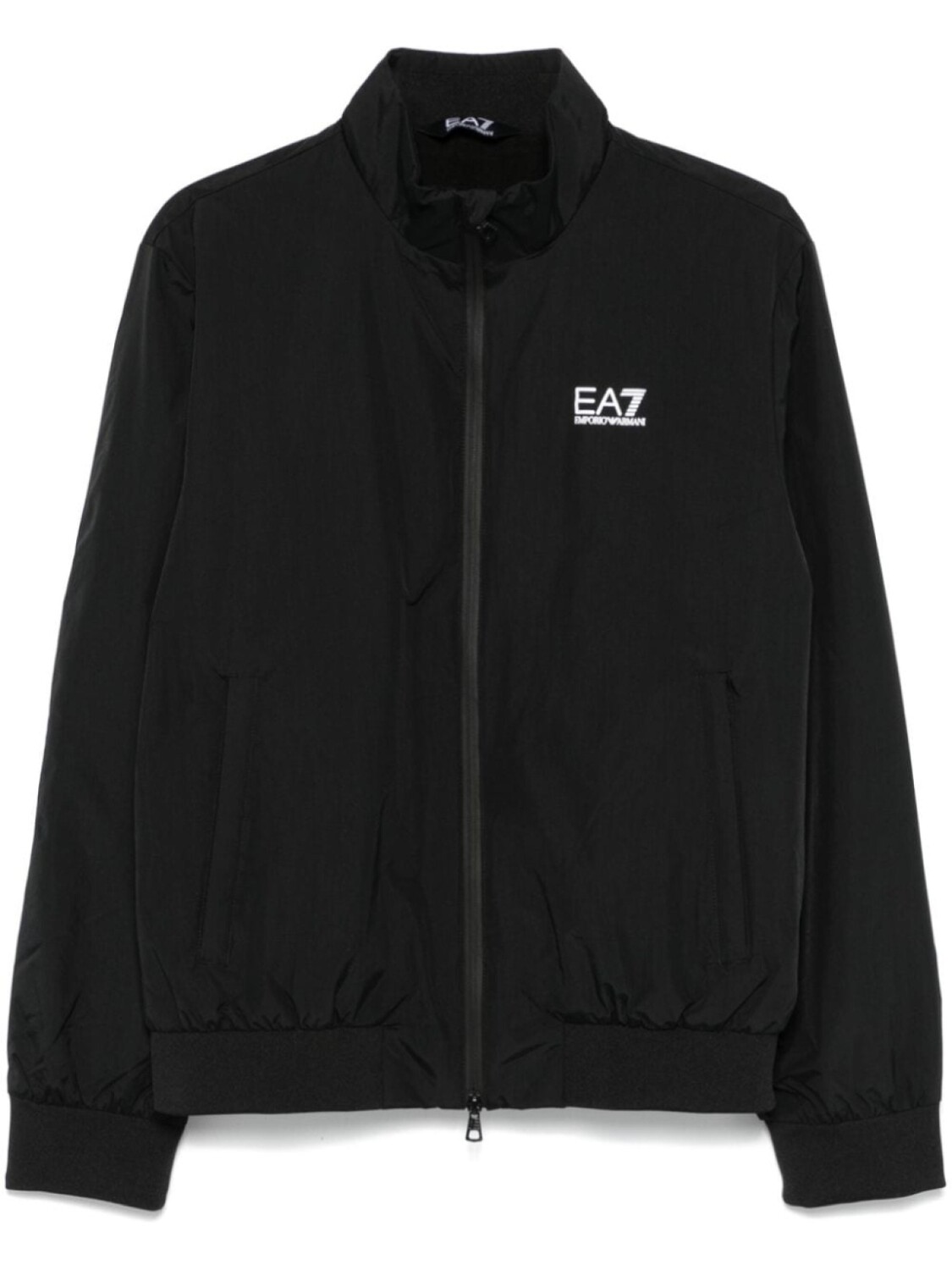 

Куртка с логотипом Ea7 Emporio Armani, черный
