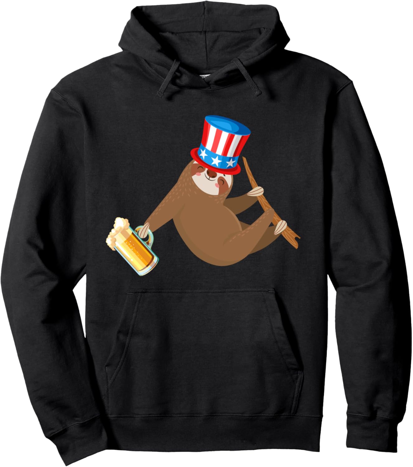 

Забавная американская толстовка с изображением ленивца и Дяди Сэма ко Дню независимости США, черная Sloth Uncle Sam 4Th Of July Funny American, Черный, Забавная американская толстовка с изображением ленивца и Дяди Сэма ко Дню независимости США, черная Slo