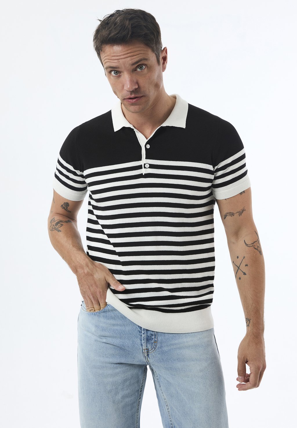

Рубашка поло SHORT SLEEVE Felix Hardy, черный