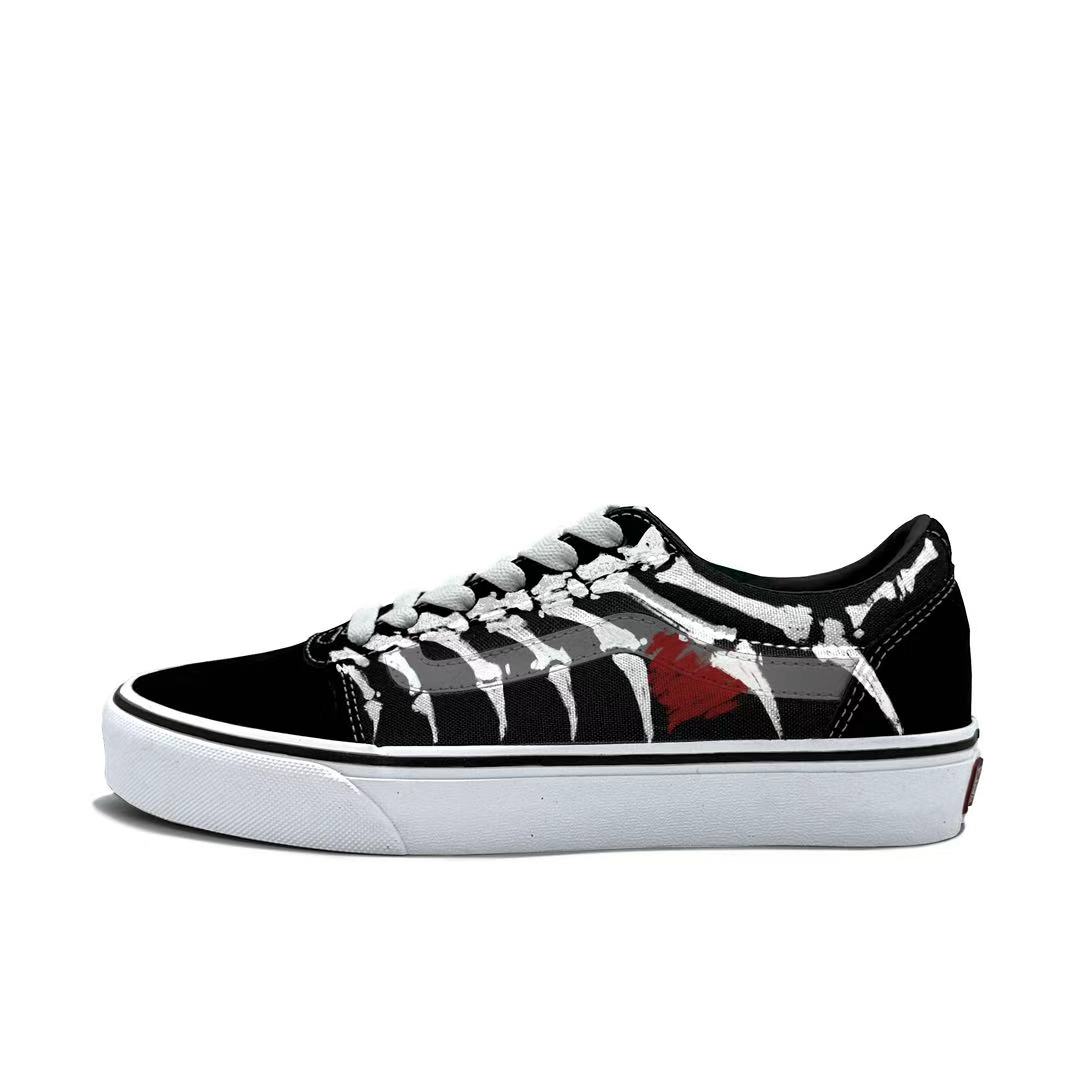 

Vans Износостойкие низкие кроссовки Ward для скейтбординга, мужские, белые