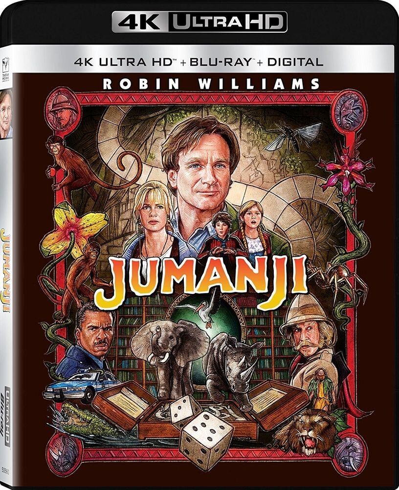 

Диск Blu-ray Jumanji [1995] (4K UHD)