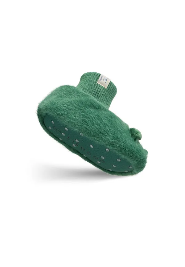 10-Я годовщина, тапочки унисекс с изображением крокодила от beth. Liewood, Garden Green — фото 3