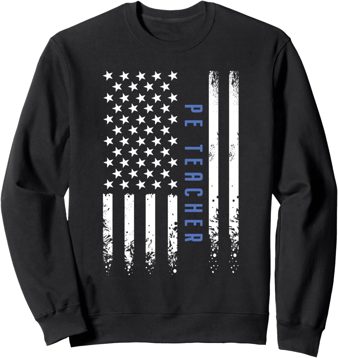 

Толстовка с изображением американского флага для учителя физкультуры ко Дню независимости США 4Th Of July America Independence Day Usa Store, черный