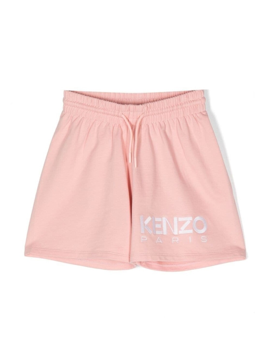 

Kenzo Kids шорты с кулиской и вышитым логотипом, розовый