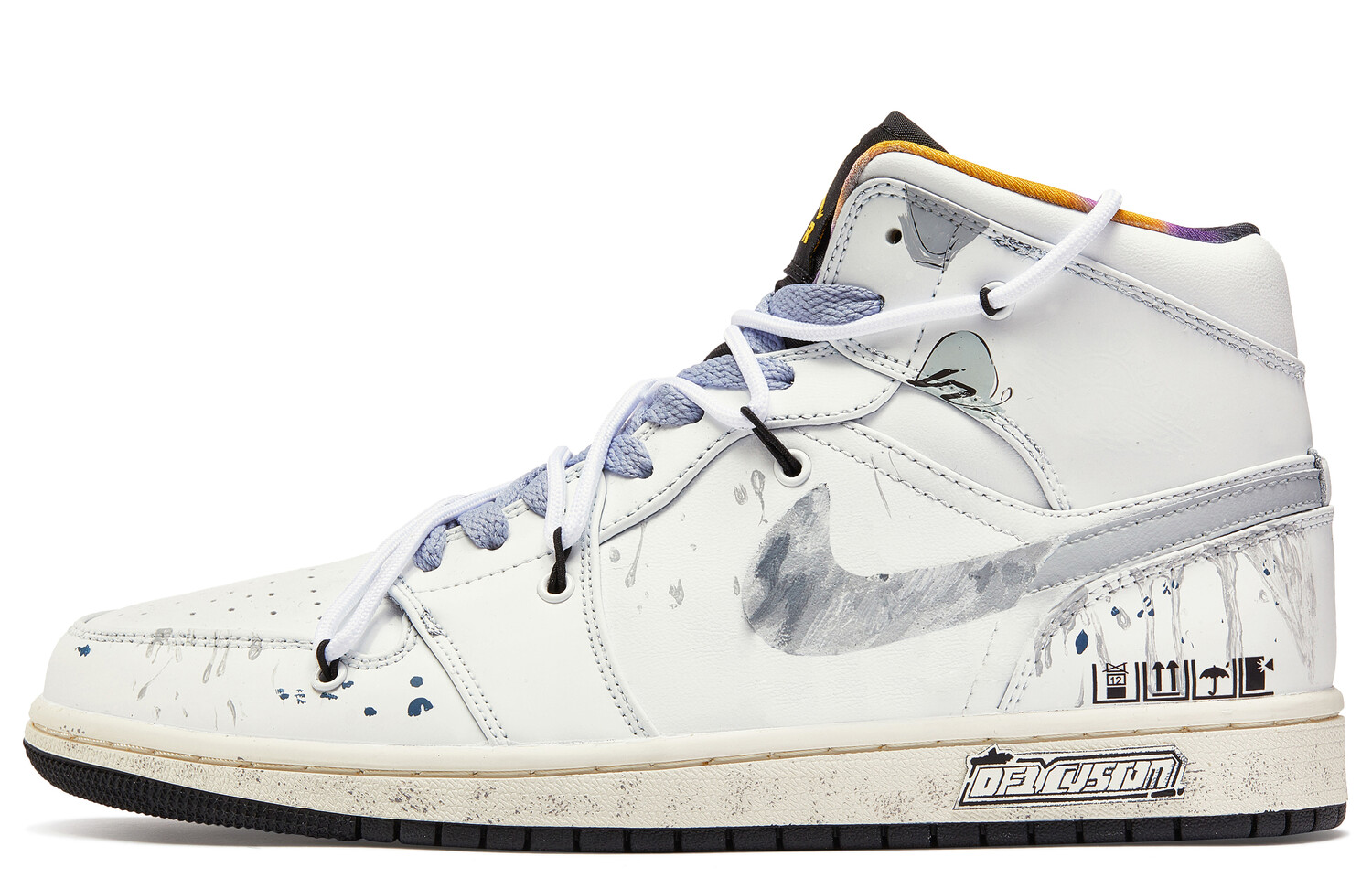 

Jordan Air Jordan 1 винтажные баскетбольные кроссовки мужские, Light Gray, Серый, Jordan Air Jordan 1 винтажные баскетбольные кроссовки мужские, Light Gray