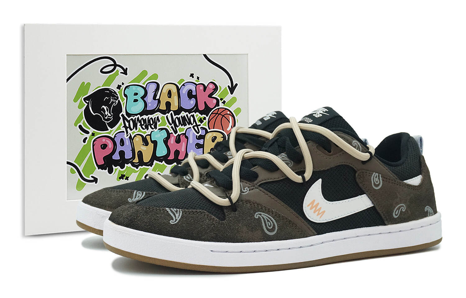 

Мужские кроссовки для скейтбординга Nike SB Alleyoop, Dark Brown