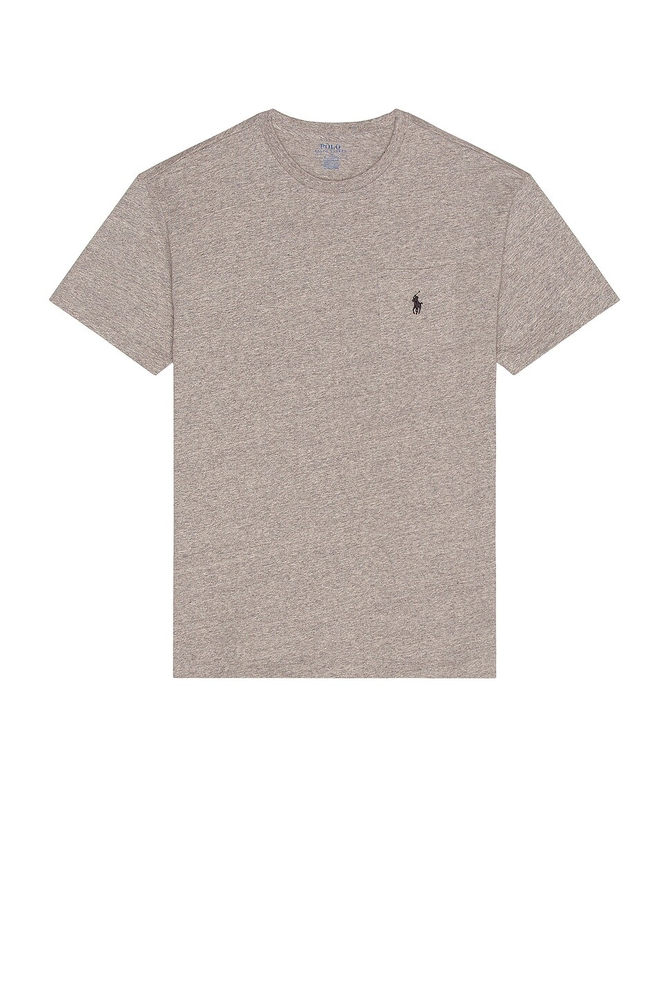 

Футболка с короткими рукавами и карманами Polo Ralph Lauren, цвет Dark Vintage Heather
