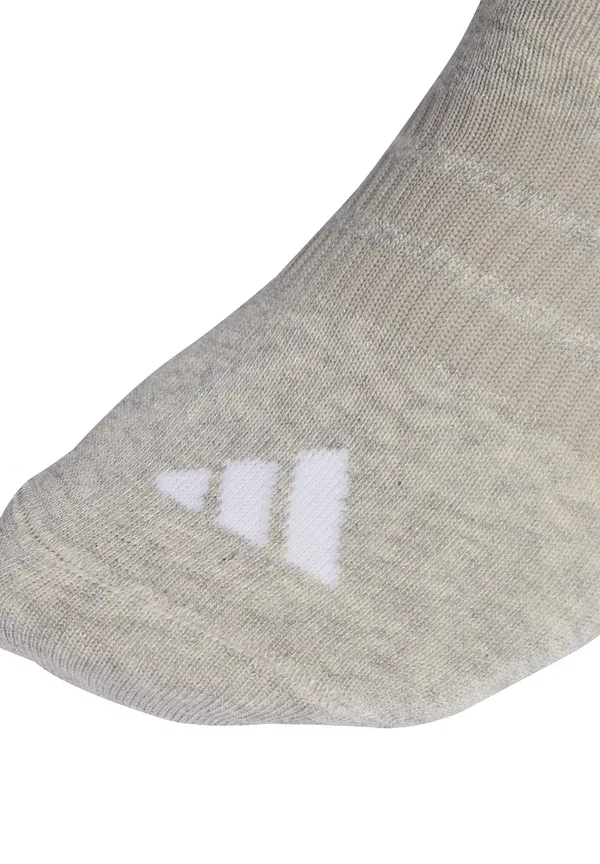 Носки спортивные Adidas Performance Thin Light Essentials Low Cut 6 Pair Pack, белый, черный, серый — фото 3