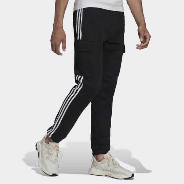 Спортивные штаны Men's adidas originals 3-stripes Sc Bundle Feet Sports Pants/Trousers/Joggers Black, черный — фото 4