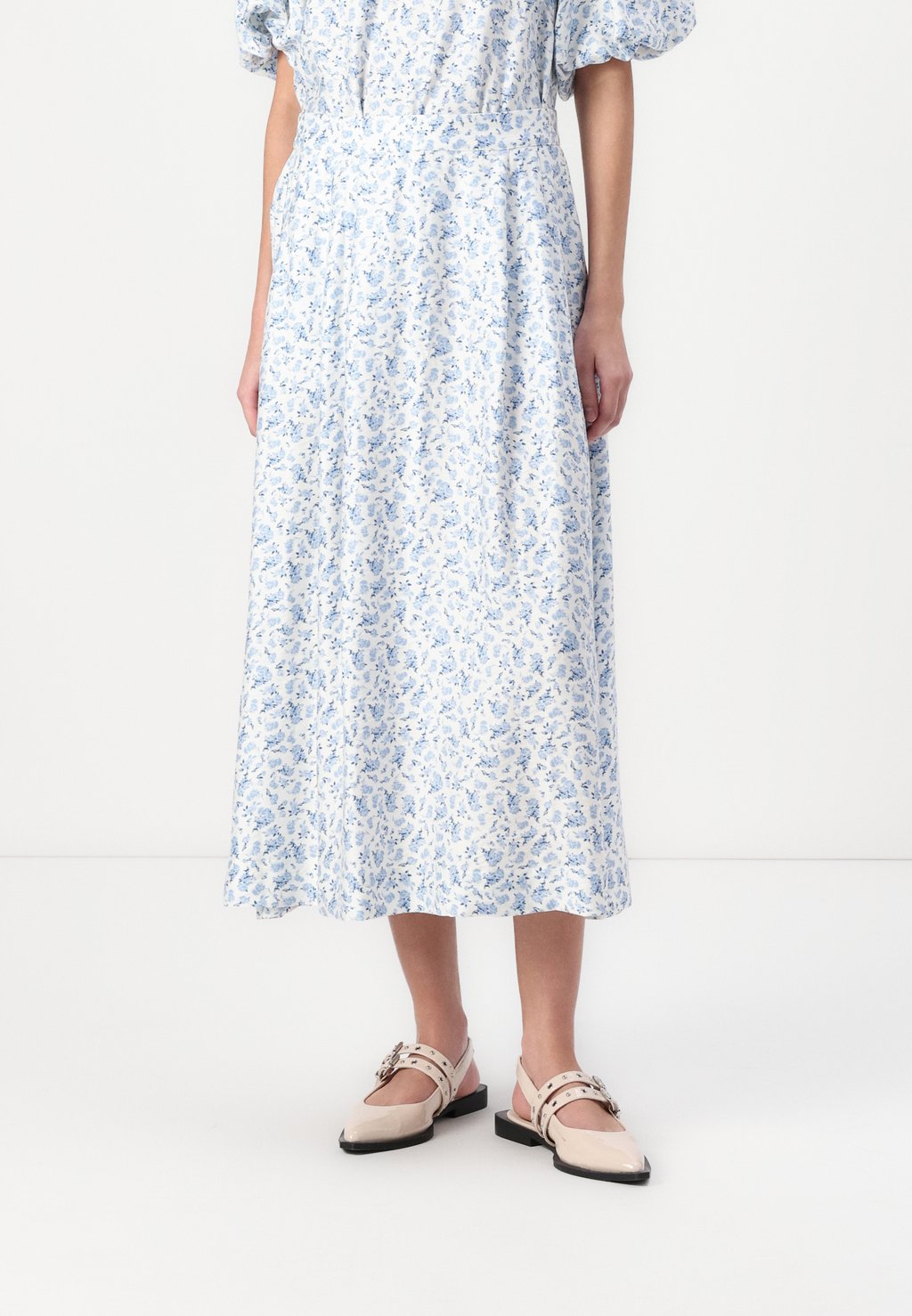 

Юбка А-силуэта KARALYNN SKIRT MSCH Copenhagen, белый