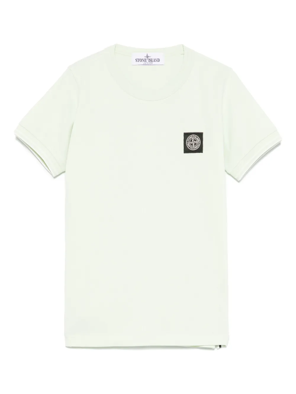 

Футболка с нашивкой Compass Stone Island Junior, зеленый