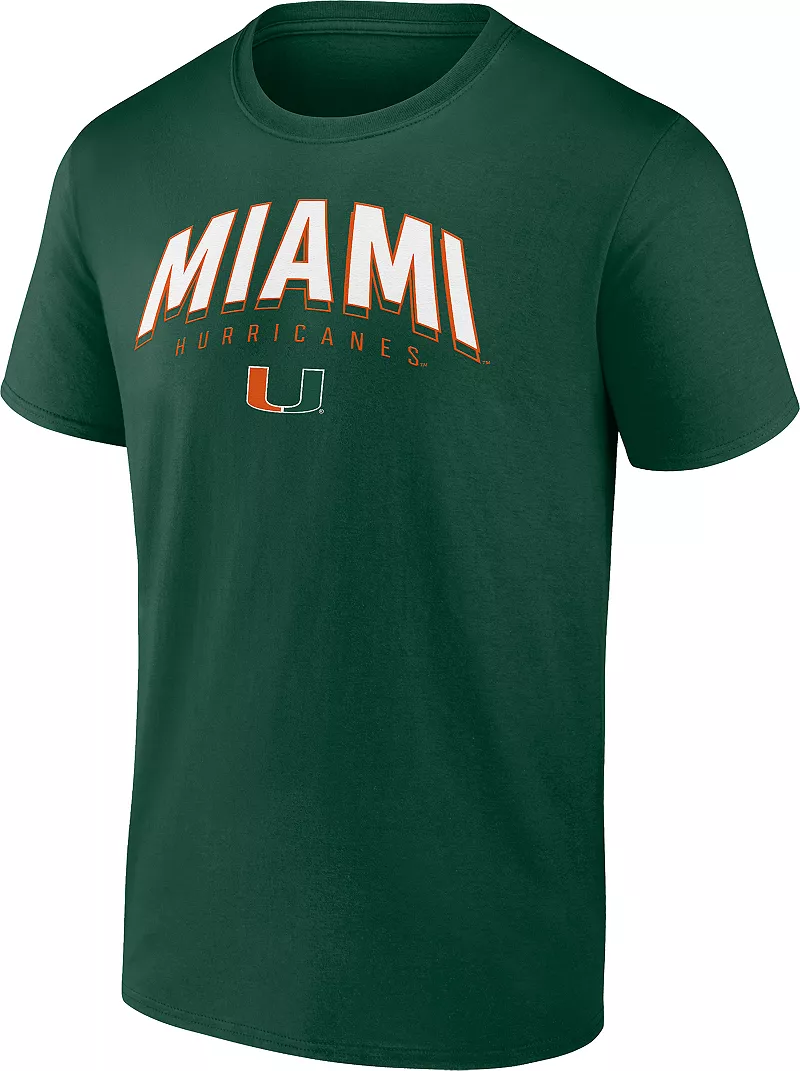 

Мужская зеленая футболка с логотипом Skyward NCAA Miami Hurricanes Fanatics