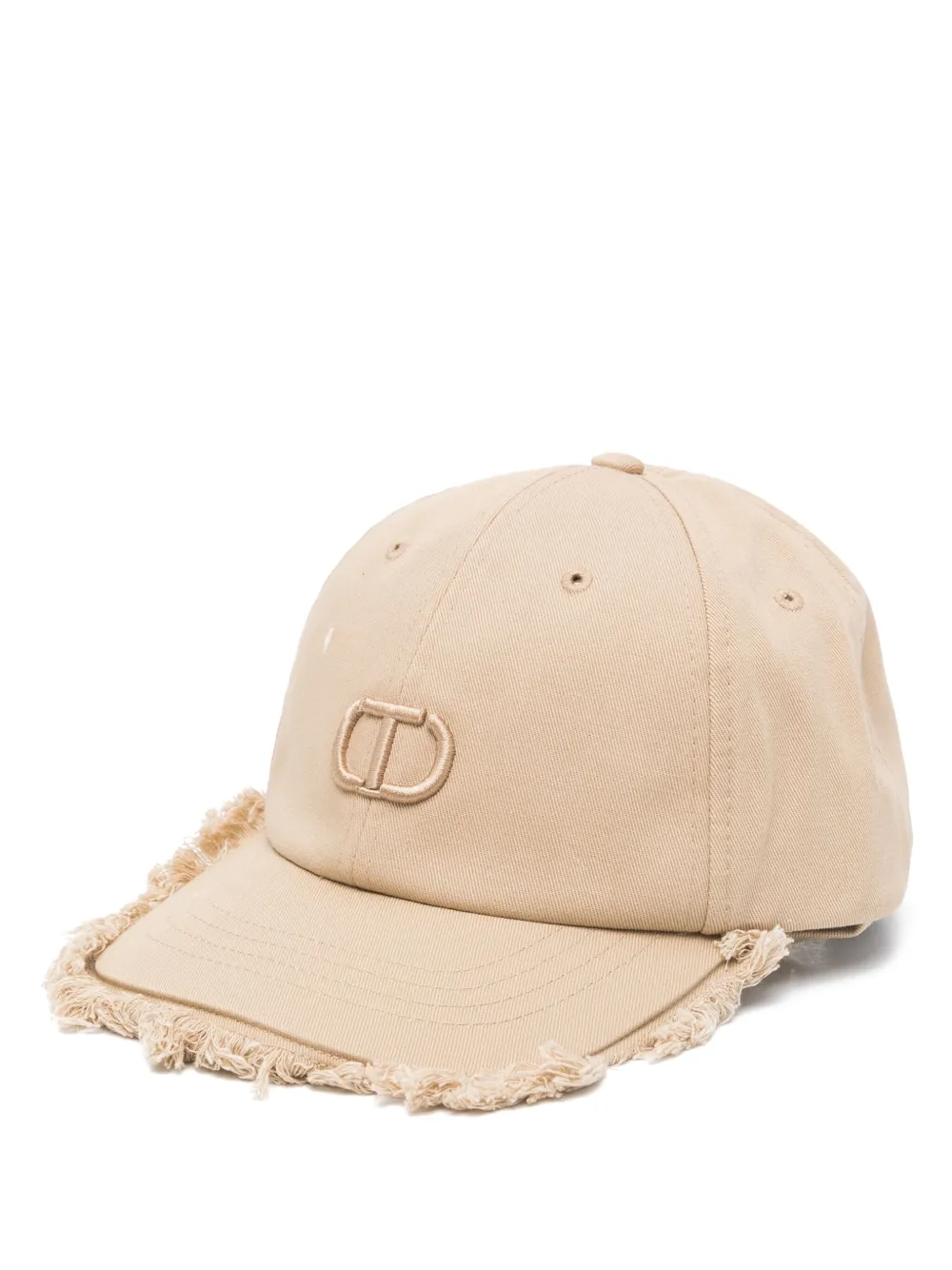 

Кепка с вышивкой Oval T TWINSET Kids, нейтральный