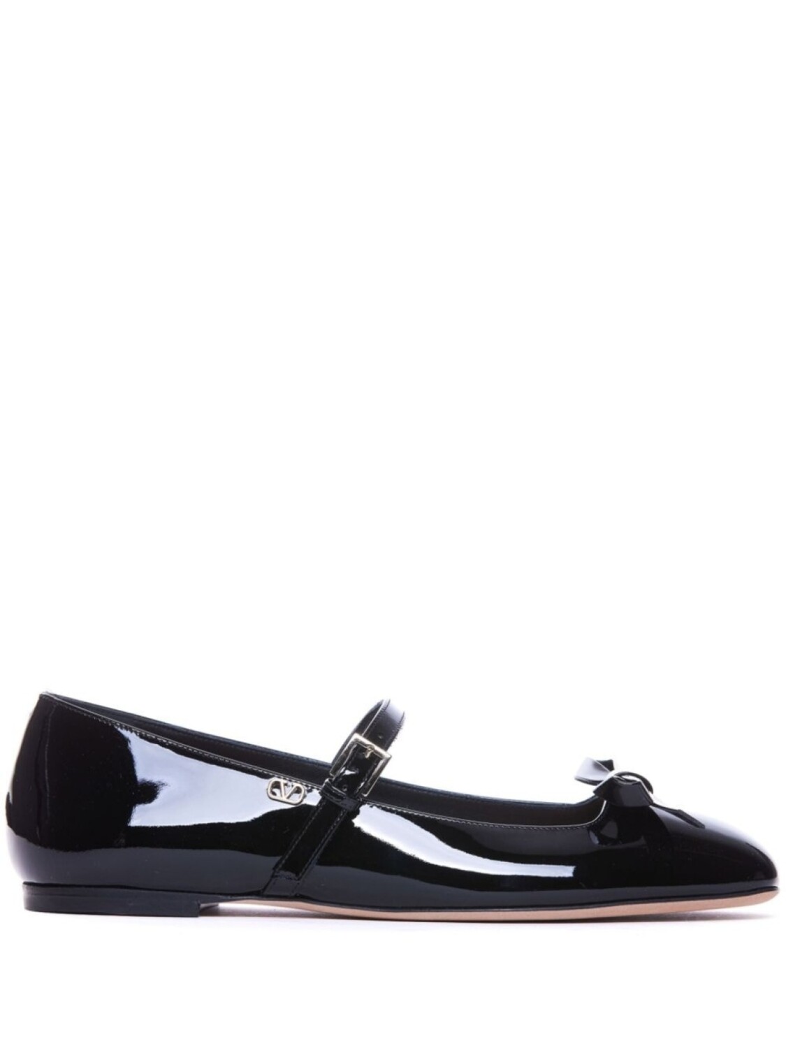 

Балетки Valentino Garavani Romance, черный