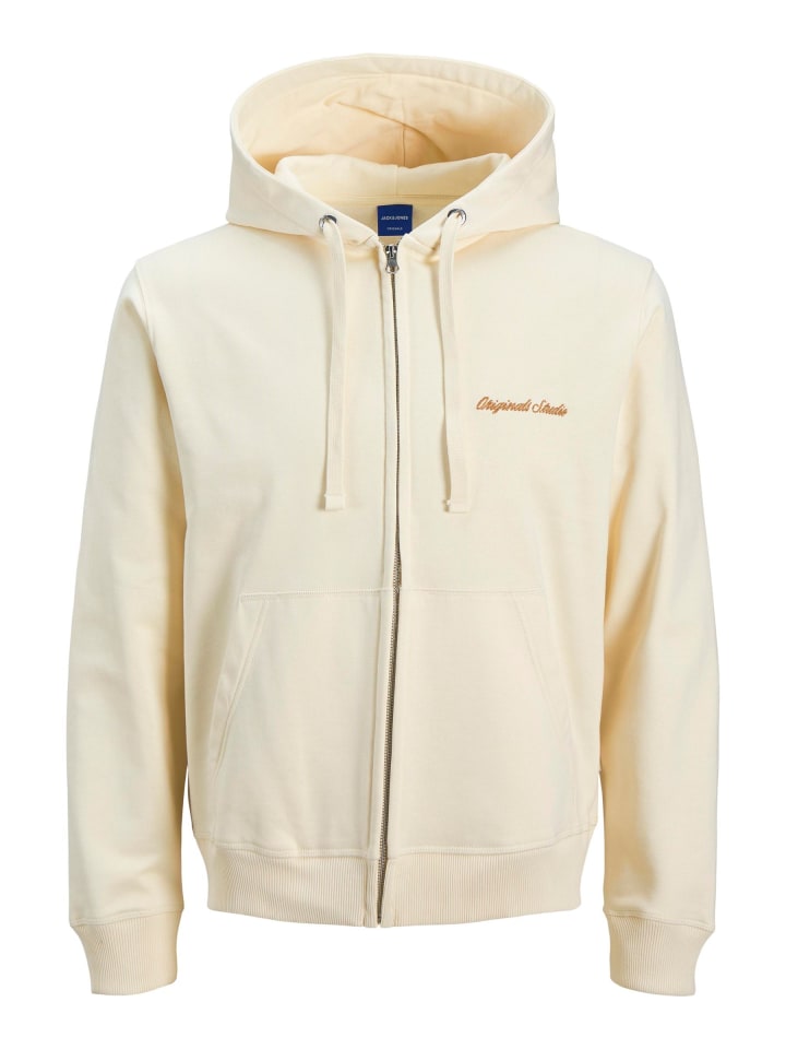 

Jack & Jones Толстовка на молнии, цвет «Античный белый»