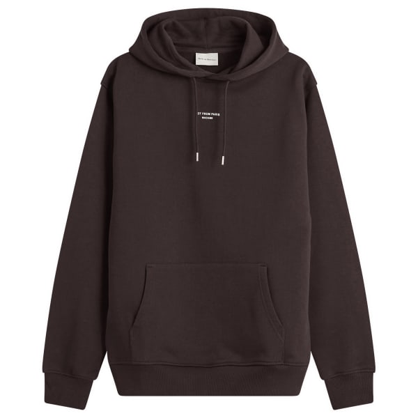 

Забавная мужская толстовка с классическим слоганом Drôle De Monsieur, темно-коричневый