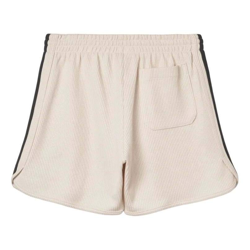 (WMNS) Шорты Adidas Waffle Shorts, азиатский размер, цвет 'Wonder White' — фото 2