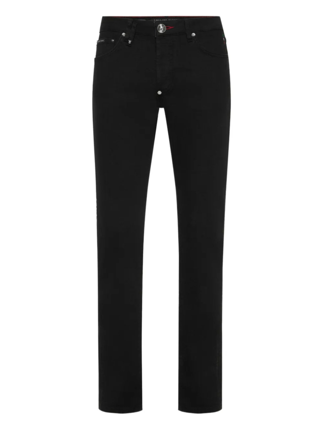 

Джинсы с черепами Philipp Plein, черный