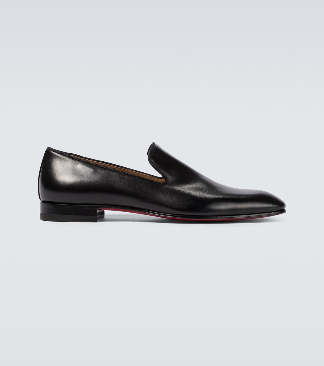 

Кожаные лоферы с одуванчиком Christian Louboutin, черный