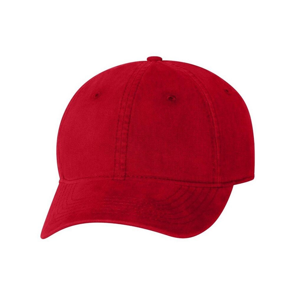 

Простая неструктурированная кепка Sportsmans Supply, красный