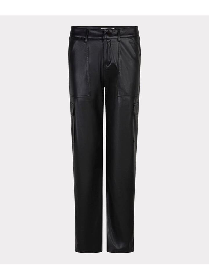 

Тканевые брюки Esqualo Kunstleder Hose, черный
