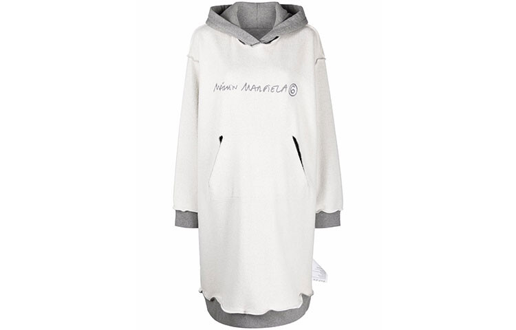 

Платье женское Mm6 Maison Margiela с длинными рукавами, бежевый