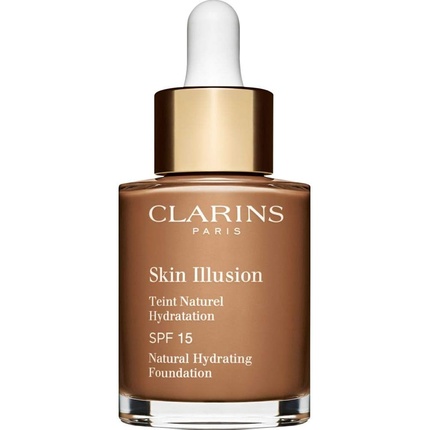 

Skin Illusion Натуральная увлажняющая основа 115 Коньяк SPF 15 30 мл Clarins