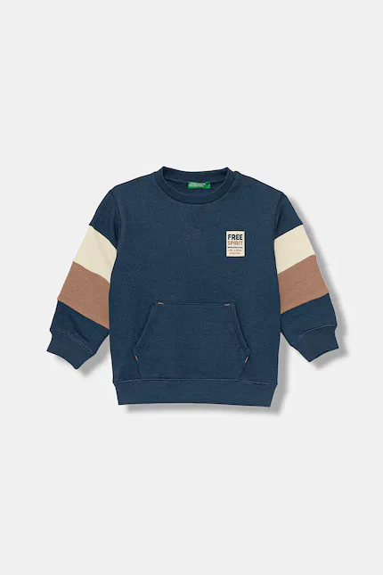 Кофта детская хлопок United Colors of Benetton, синий