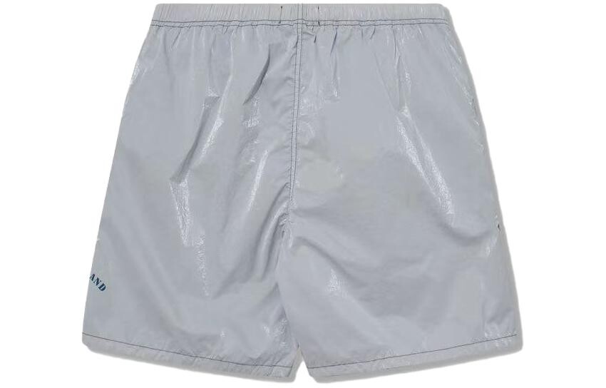SS23 Marina повседневные шорты мужские серебристые Stone Island, цвет Silver — фото 2
