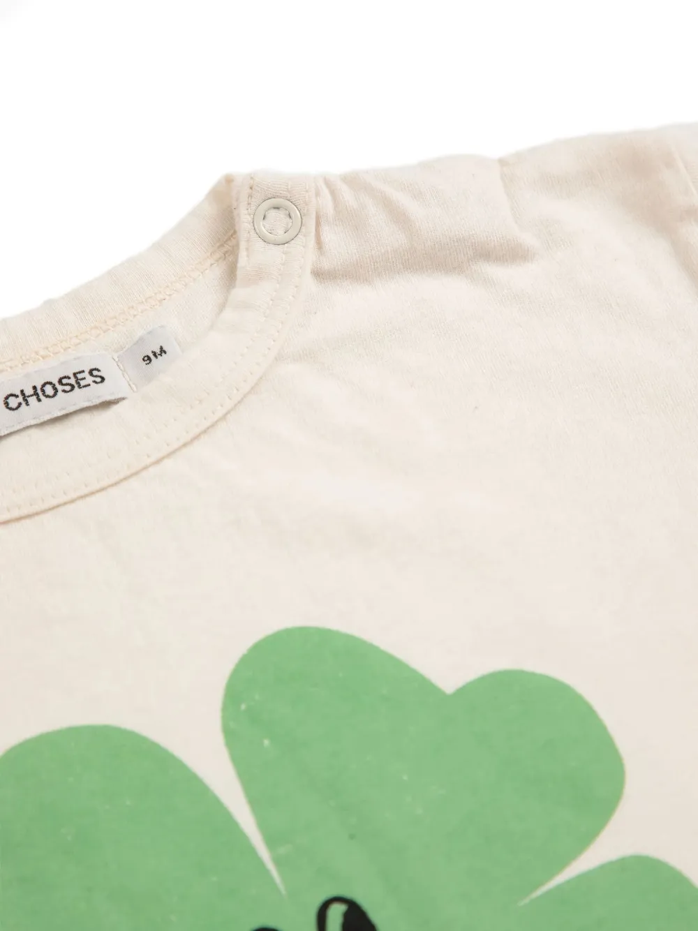 Футболка с принтом в виде четырехлистного клевера BOBO CHOSES, белый — фото 2