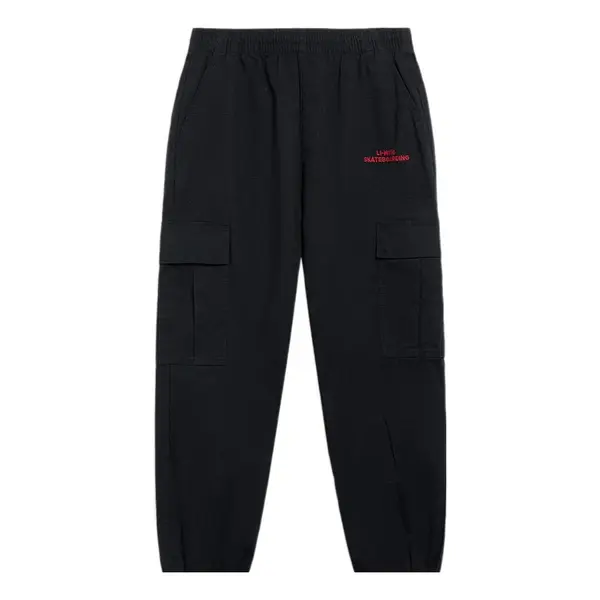 

Штаны для скейтбординга с графическим принтом, штаны для бега Li-Ning, черный