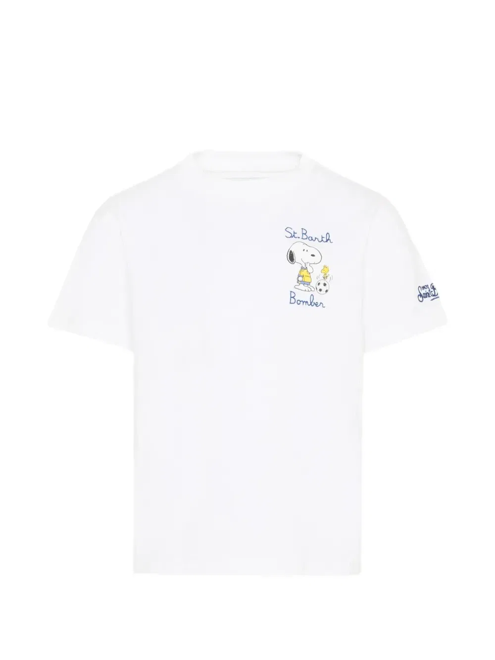 Футболка с короткими рукавами MC2 Saint Barth Kids, белый