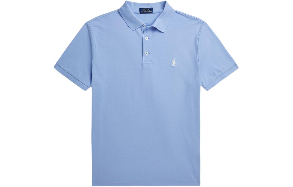 

Поло с вышитой лошадкой Polo Pony Polo Ralph Lauren, синий