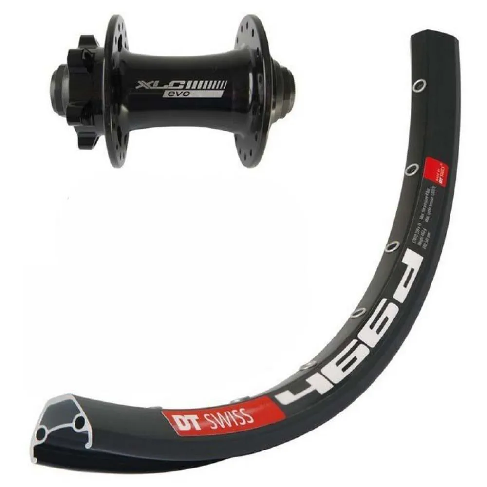 

Переднее колесо XLC DT Swiss 466D EVO 29´´ 6B Disc MTB, черный
