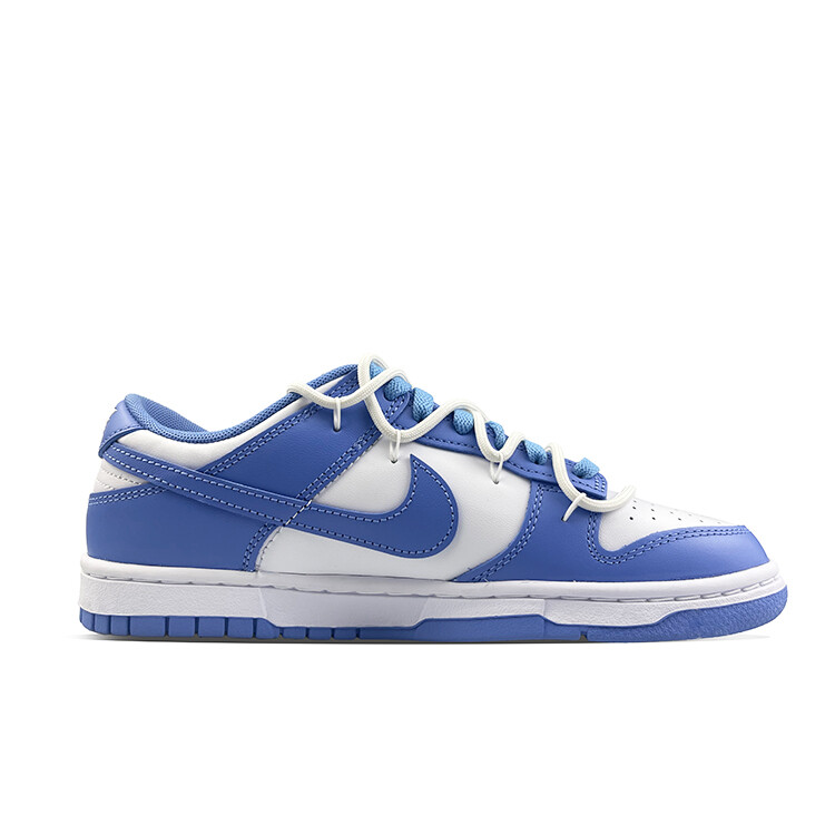 

Кроссовки Nike Dunk Skateboarding Shoes Unisex Low-top Blue, белый