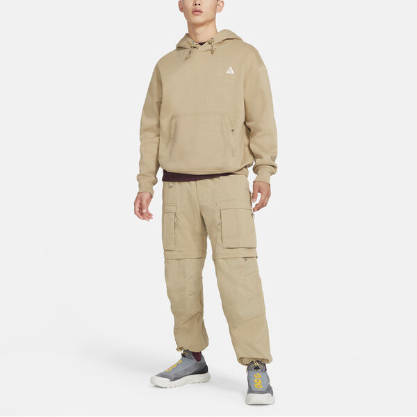Толстовка Nike ACG Outdoor Sports Fleece Lined Khaki, хаки — фото 2