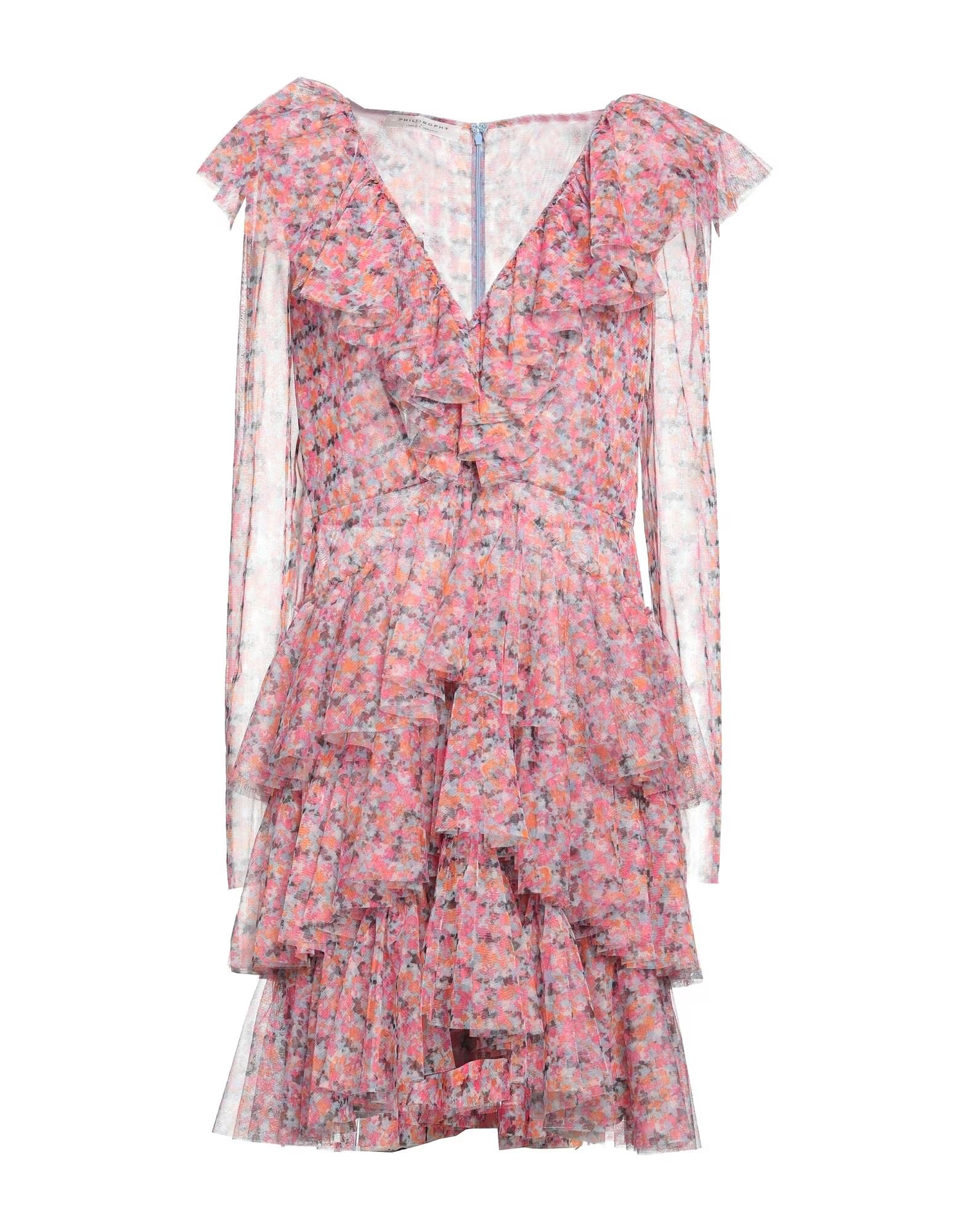 

Мини-платье Philosophy Di Lorenzo Serafini, розовый
