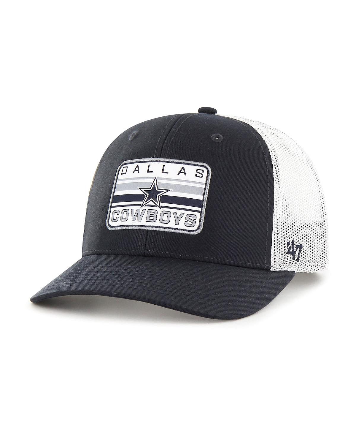 

Мужская темно-синяя регулируемая шляпа Dallas Cowboys Drifter MVP Trucker '47 Brand