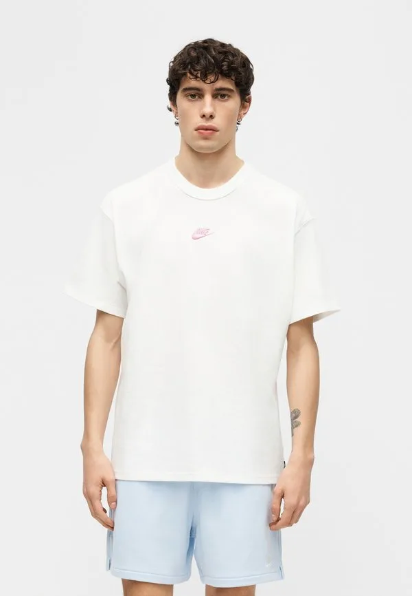 Базовая футболка Nike Sportswear, White/Magenta — фото 4