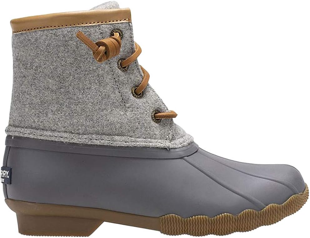 Детские водонепроницаемые ботинки Sperry Top-Sider Saltwater Wool, серый — фото 2