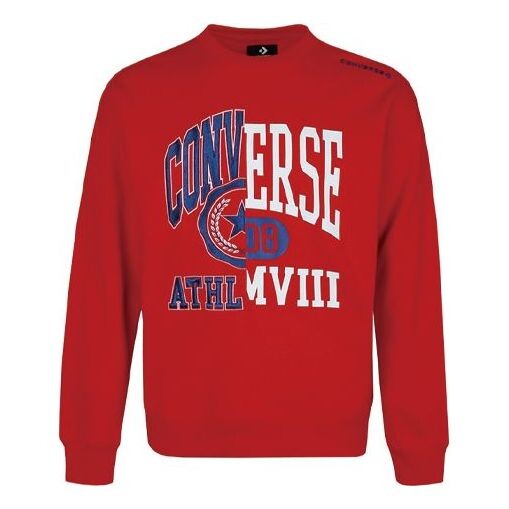 

Толстовка Converse Unisex Logo Printing Round-neck Sweatshirt Red, красный